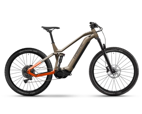 VTT électrique tout suspendu ALLTRAIL 3 Caramel/Orange