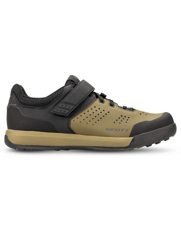 Chaussures VTT Homme MTB SHR-ALP LACE STRAP Noir/Vert