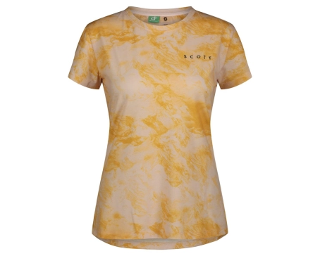 T-shirt manches courtes Femme DRI TIE DYE Rose