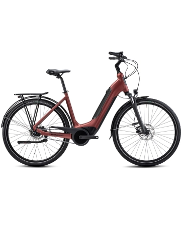 Vélo électrique urbain Unisexe TRIA N8 ECO WAVE Rouge