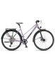 Vélo trekking Femme DOMINGO 12 PRO LADY Violet - Image 1/1