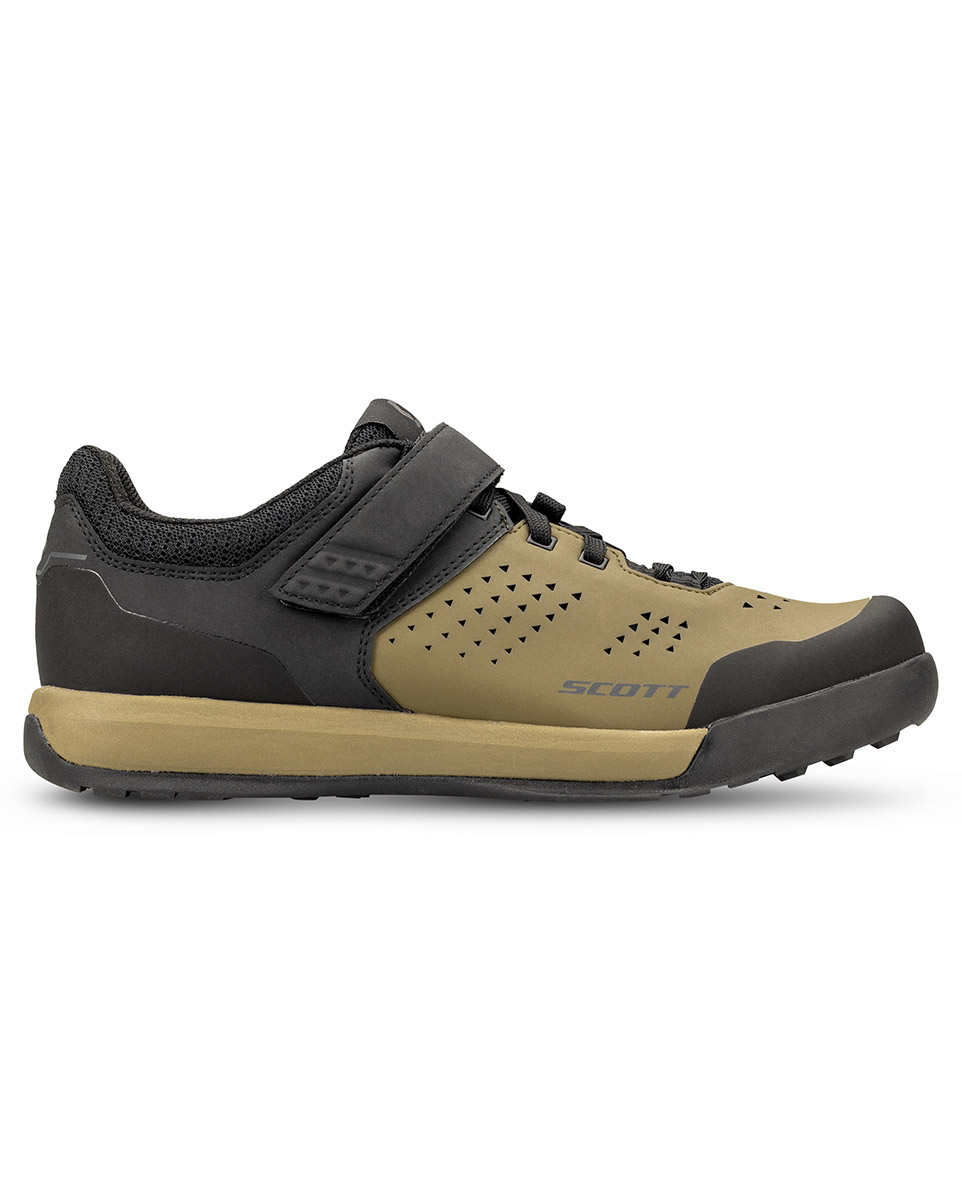 Chaussures VTT Homme MTB SHR-ALP LACE STRAP Noir/Vert