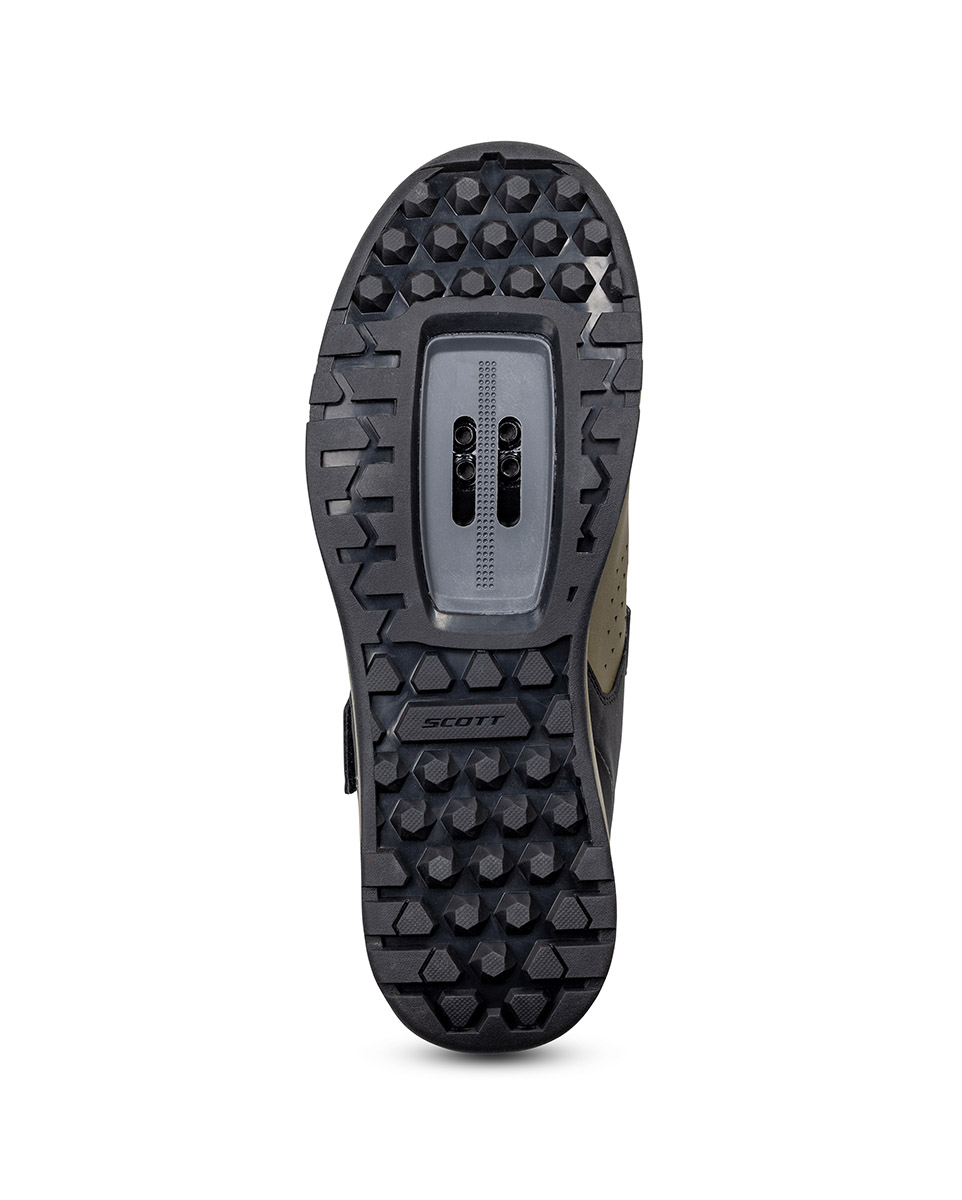 Chaussures VTT Homme MTB SHR-ALP LACE STRAP Noir/Vert